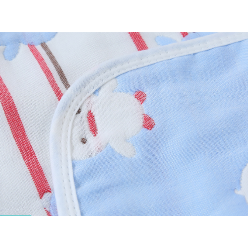 useful 6 layer cotton  jacquard baby blanket